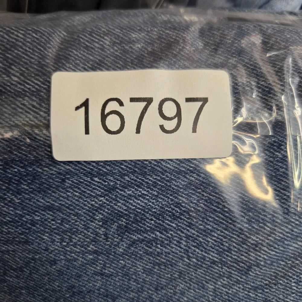 Levi's 505 Jeans Mens 38x32 Blue Denim Regular Fit 100% Cotton Straight Leg